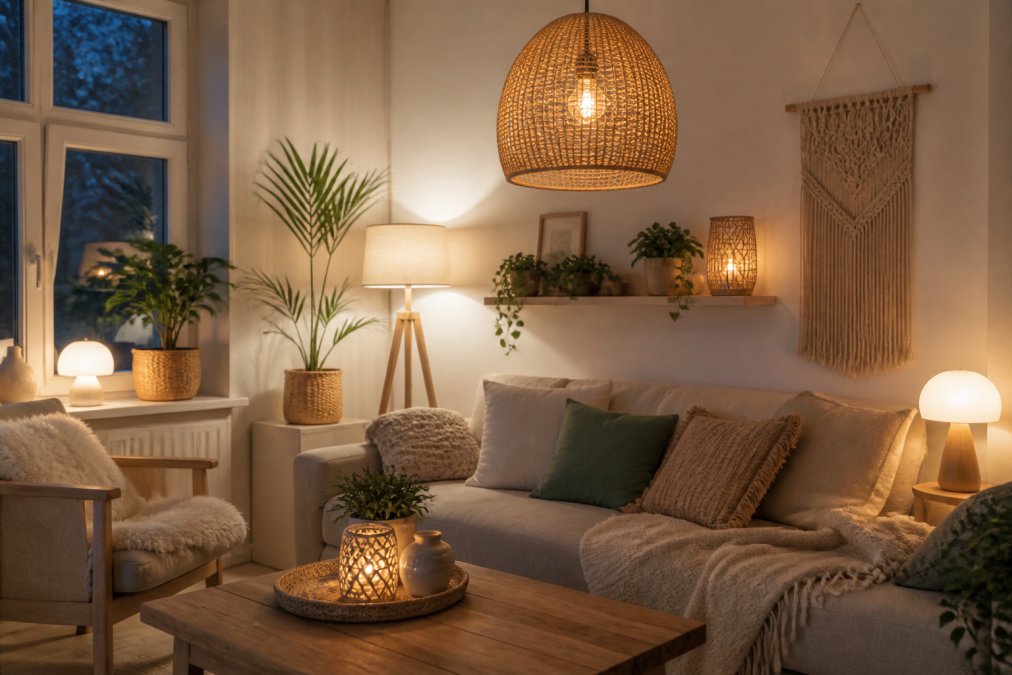 How to Mix Scandinavian and Bohemian Lighting Styles
